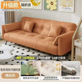 Cream cloud sofa bed all-in-one dual-purpose rental house living room for home cat scratch leather lazy sofa source in stock