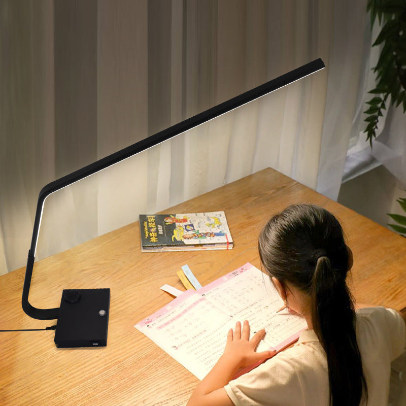 Led desk lamp - study, work, eye protection - ideal for students, dorms, reading, homework, and writing