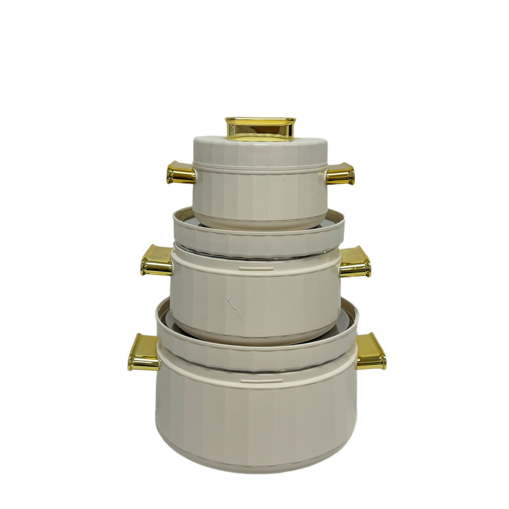 Food warmer containerexportsuit3pcs 1.5l-3.2l-6.2l simple thermal insulation box
