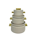 Food warmer containerexportsuit3pcs 1.5l-3.2l-6.2l simple thermal insulation box