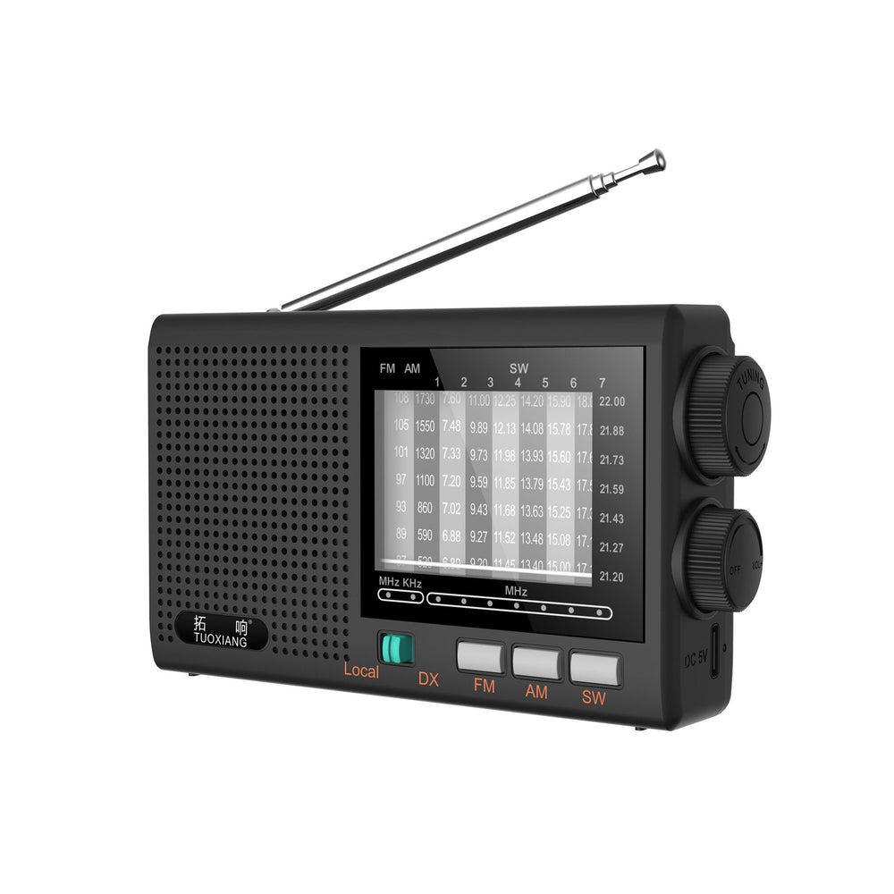 Tuoxiang t-6671 broadcast radio for the elderly full band pocket full band radio semiconductor portable