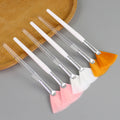 Beauty tools fan-shaped brush fruit acid brush makeup brush beauty mask brush modification essence brush single bag wholesale