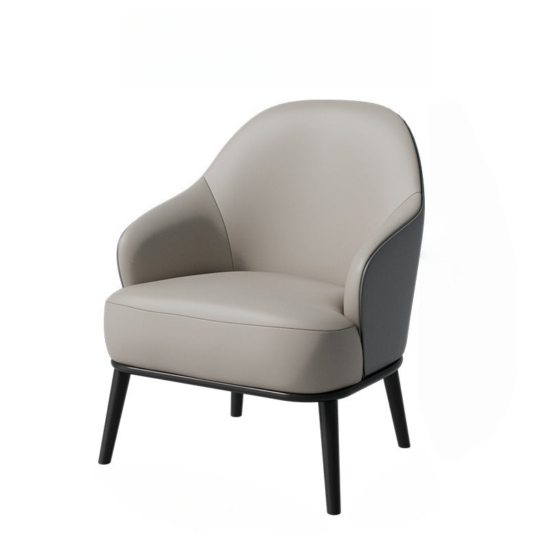 Luxury reception & negotiation table and chair set - ideal for sales centers, lounges, small round tables, leather sofa chairs, showrooms, and 4s stores