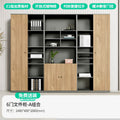 Walnut color 6-door filing cabinet (including delivery + installation)