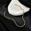 European and american cross-border fashion butterfly daisy necklace - unique gold daisy butterfly necklace, perfect for any occasion