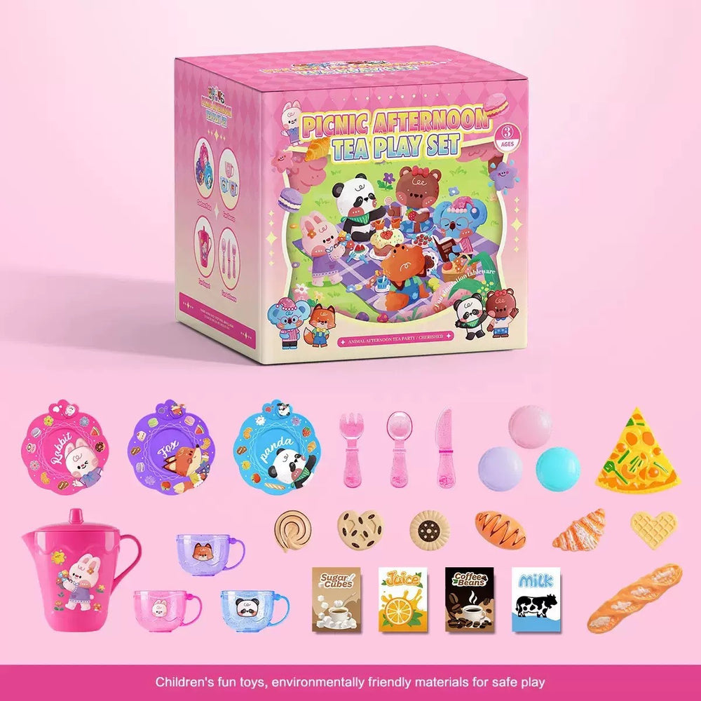 supply of children's play kitchenware set, afternoon tea, dessert, food, bread, cut-and-cut toys, wholesale