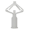 Gypsum board expansion screw hollow brick expansion tube butterfly aircraft expansion nail plastic hollow wall expansion wire spiral