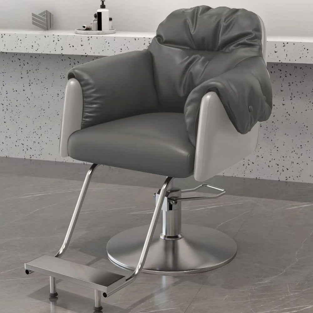 Hairdressing shop chair popular hair salon special classy hairdressing chair hairdressing shop seat hair cutting stool stainless steel hairdressing chair