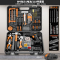 Cordless drill impact drill home use lithium battery brushless drill drilling tool rechargeable pistol drill electric screwdriver