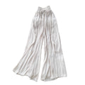 K-stylework clothing style high waistloose pants women's lazy style drapedloose flesh-covering elastic waisteasiest for matchcasualpants