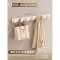 Cream style coat hook white entrance door rear hook classy entrance clothes hanger wall wall hanging without drilling