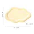 Instagram-worthy creative desktop display tray for jewelry and props. trendy, plush ceramic, irregular-shaped tray – just like the influencer style!