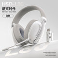 Smilang l80 over-ear tri-mode wireless bluetooth gaming headset - wired, lightweight 2.4g pc headset with usb