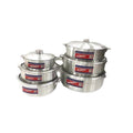 Aluminum potexport hot selling pot 6-piece aluminum pot set 6pcs 19-36cm
