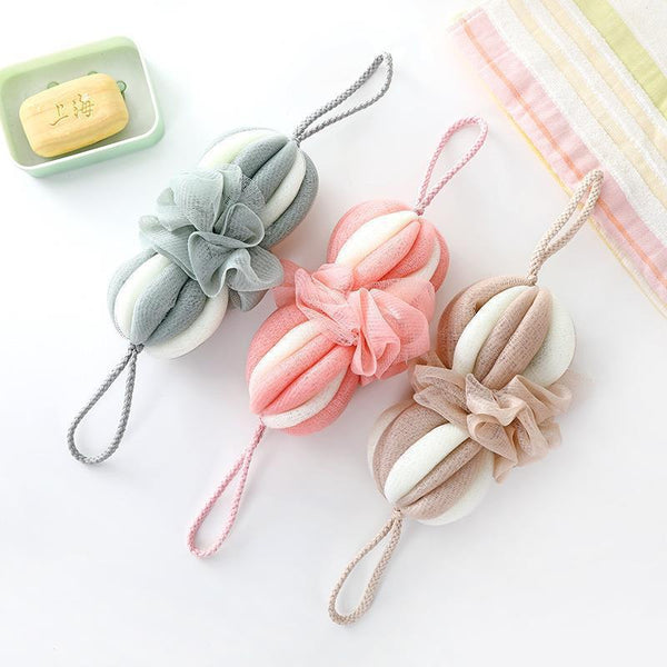 Large bath bath ball bath ball bath flower cute rub bath rub back foaming toiletries bath flower bath towel