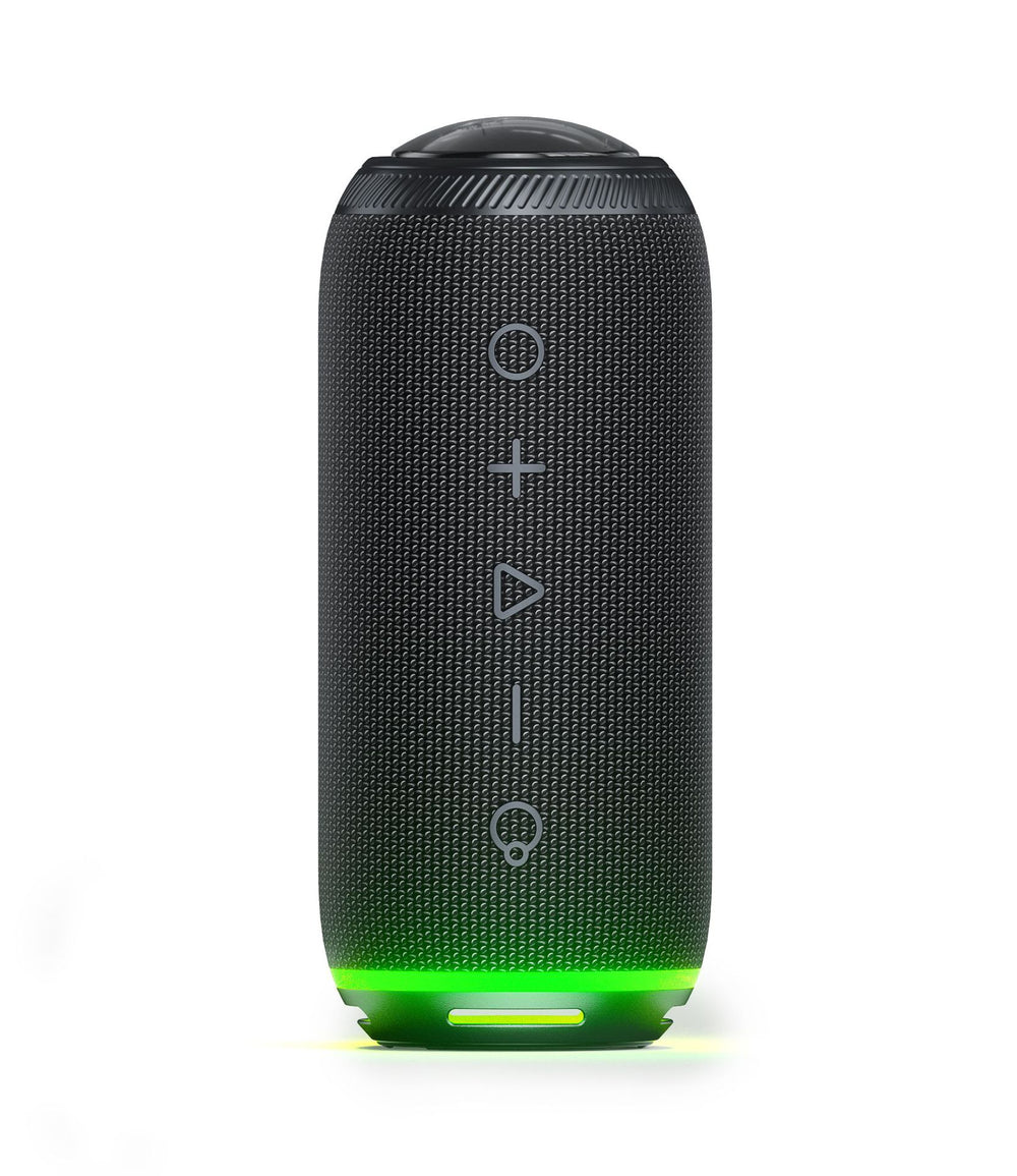 2026 new outdoor portable bluetooth speaker - wireless waterproof sound system with colorful ambient lighting and powerful bass