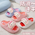 New arrivalnon-slipthick sole slippers girlscute soft bottom slippers kids bath cartoon indoor sandals slippers wholesale