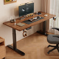 Electric adjustable height desk - study desk, computer desk, height-adjustable gaming desk, bedroom home office desk, workstation