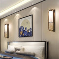 New chinoiserie  thin led wall lamp 3-5㎡ modern casual dining room bedroom aisle lamp tv background wall