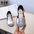 Export children's shoes  summer new girls' rhinestone princess sandals korean style kids' soft sole fashion flats