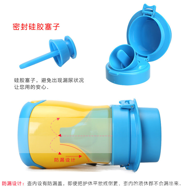 Kids urinal night boy portable outing urinal urinal handy gadget car standing male baby urinal