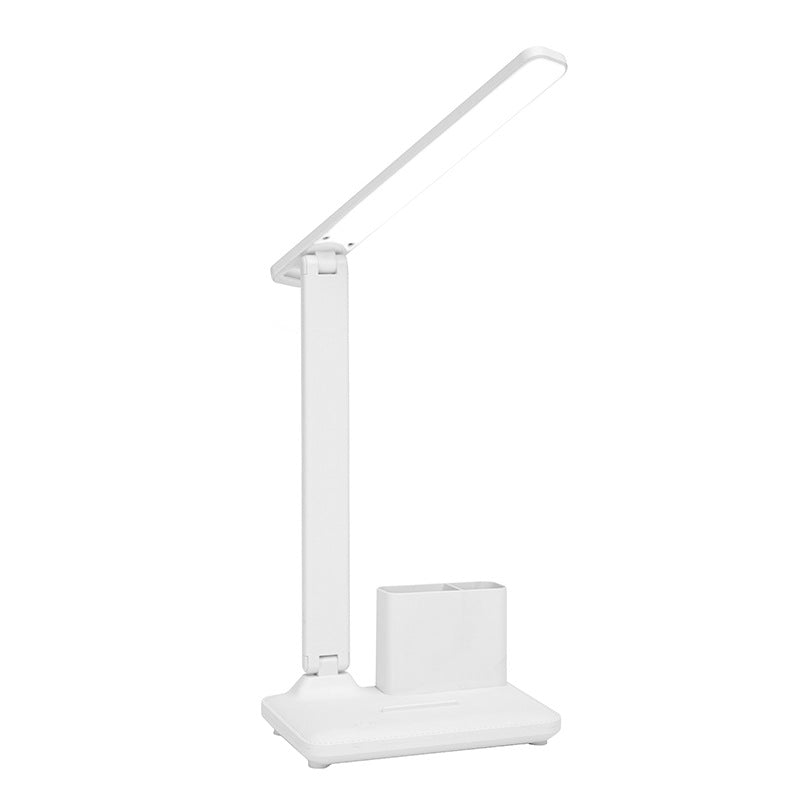 New led desk lamp - touch control, eye protection, rechargeable, foldable, rotatable - perfect for dorms, study, and reading - plug-in student desk lamp