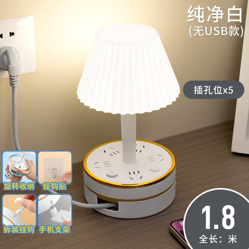 Master bedroom table lamp bedside lamp modern decorative atmosphere night light baby feeding eye protection soft light sleep usb socket