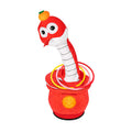 2025 year of the snake mascot plush toy doll - snake figurine, swinging snake ornament, new year gift for company events