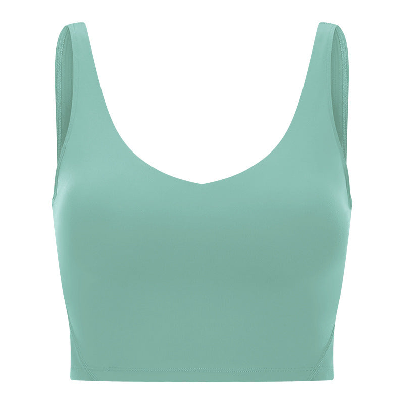 new arrival beautiful back push-up sports intimates women's running high-intensity yoga bra sports vest s2054