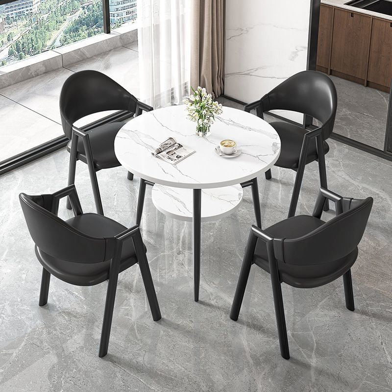 Scandinaviancasualcasual reception negotiation table and chair combination milk tea coffee shop apartment b&b dining table balcony small round table