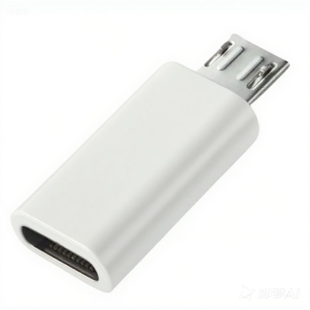 Type-c female to micro usb otg adapter for android v8 charging and data transfer - 5-pin converter (tpc)