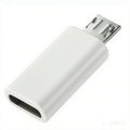 Type-c female to micro usb otg adapter for android v8 charging and data transfer - 5-pin converter (tpc)