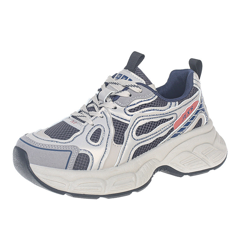 Thick solepetiteseasiest for match dad shoes 2026new arrivalspring & fall stylebest selling soft bottom non-tiring feet sports women's shoes
