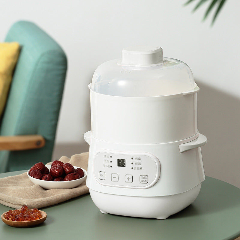110v-240v cross-border export trade health pot electric stew pot porridge bird's nest soup ceramic waterproof electric stew pot