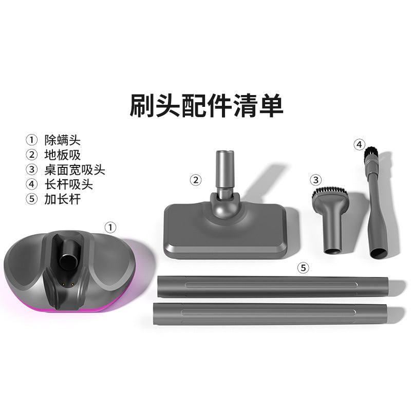 wireless mite removal vacuum cleaner, household sterilization machine, for home wireless high-power handheld mopping machine vacuum cleaner