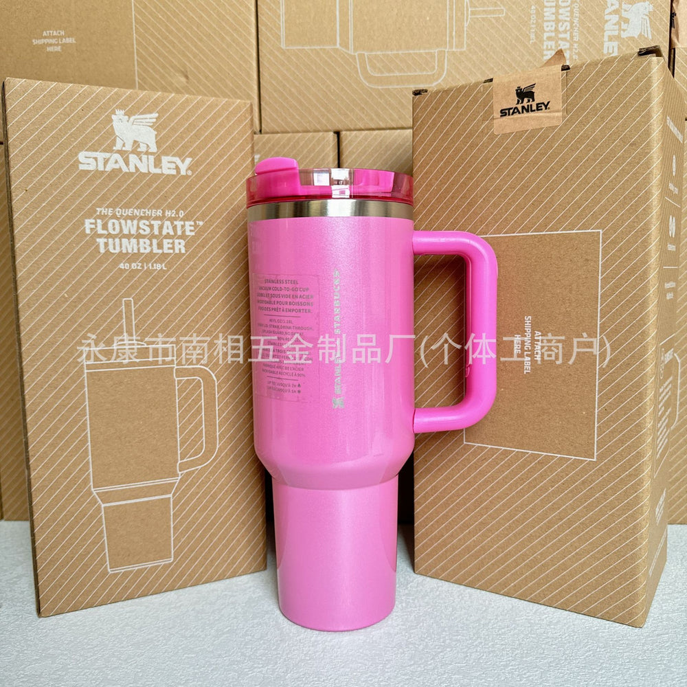 Stanley stanley 2nd generation 40oz thermos cup 304 stainless steel straw cup outdoor car cup large capacity