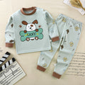Kids' cotton pajama set - girls' & boys' thermal underwear - wholesale children's home wear