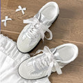 Ballet training sneakers for women, 2026 spring new arrivalchicniche stylek-styleflats breathable student casualwhite shoes