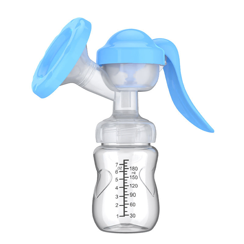 Factory direct sales manual silicone breast pump portable baby breast milk collector pregnant women breast pump manufacturers wholesale
