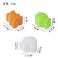 Amazon's best-selling bear and fish rice ball mold, baby elephant, kids' cartoon kitchen mold, wholesale from the manufacturer