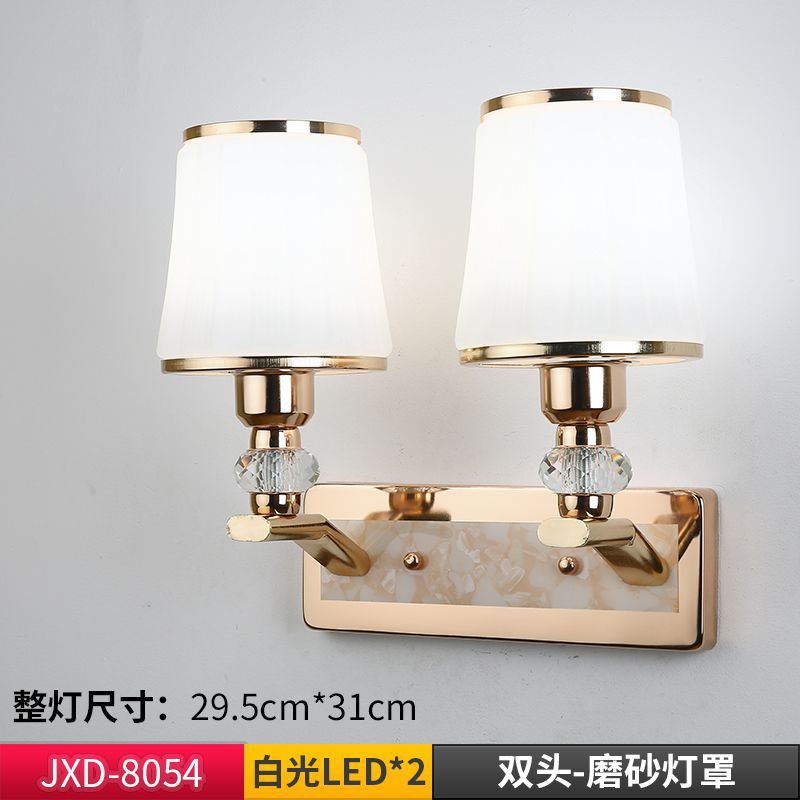 Zhongshan lighting  new wall sconce - bedroom bedside lamp, living room, dining room, tv background wall lighting, hallway stairway