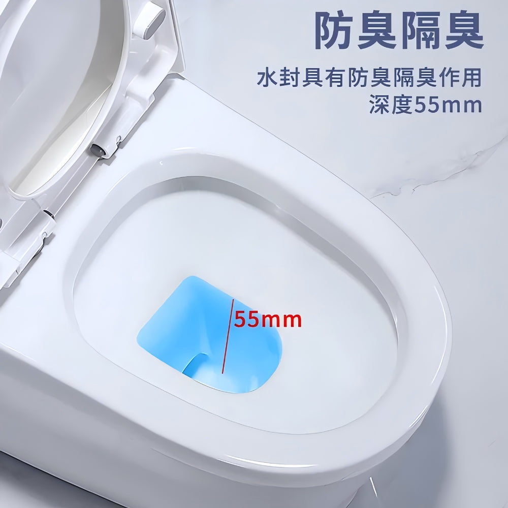 Bathroom for home toilet straight flush large diameter ceramic deodorizing filter anti-blocking wall drain straight flush large impact water saving toilet