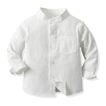 children's clothing spring & fallnew arrival boys double flap pocket pantslong sleevescardiganplaid lapel kids shirtshirt