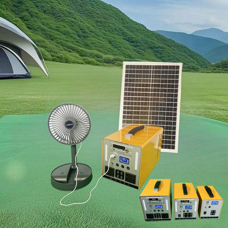 Solar outdoor energy storage power supply Live camping Self-driving tour Large capacity portable outdoor power supply Mobile power supply