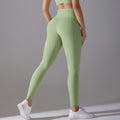 High-waisted, figure-hugging, butt-lifting yoga pants with a barely-there feel. antibacterial, no-ride-up, quick-drying leggings, perfect for running and fitness. custom manufacturing available