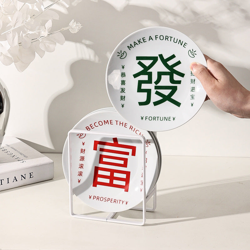 2022 popular chinese style trendy creative minimalist snack plate - high-value, unique dish & bone dish wholesale
