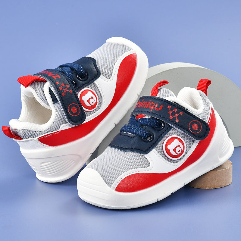 Toddler shoes for boys, spring and autumn, 0-1-2 years old, soft sole infant shoes, children's shoes, infant and toddler shoes for girls