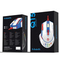 Viper q15 wired mechanical mouse - macro programmable, rgb lighting, pc laptop gaming mouse for esports and cf