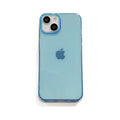 Large hole and high transparency suitable for apple 16promax colorful transparent mobile phone case iphone14 anti-fall tpu protective cover