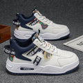 High-top men's shoes 2026 spring new arrival breathable easiest for matchcasual sneakers leather sports heightening small white student trendy shoes